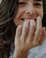 טבעת גאיה יהלומים טבעיים