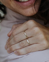 טבעת עליזה יהלומי מעבדה