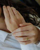 טבעת דיאן 3 יהלומים