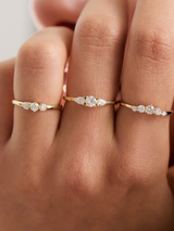 טבעת עינב יהלומי טיפה טבעיים