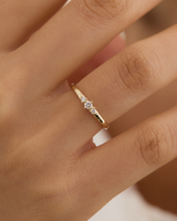 טבעת עליזה יהלומים טבעיים