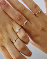 טבעת סוליטר יהלום מעבדה