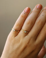 טבעת תמר יהלום עגול מעבדה