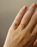 טבעת סוליטר יהלום מעבדה