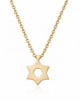 שרשרת מגן דוד זהב