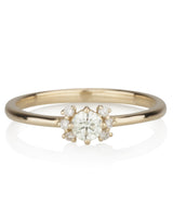 טבעת גאיה יהלומי מעבדה