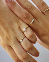 טבעת תמר יהלום עגול מעבדה