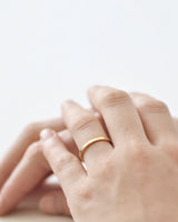 Rectangular wedding band (6905410224286)