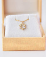 שרשרת מגן דוד יהלומיםSilvie & Zax