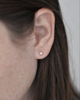 Diamond earring (6536975810718)
