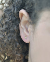Small moon earring (6053708529822)