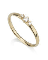 טבעת עליזה יהלומי מעבדה