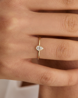 טבעת ירדן יהלום טיפה טבעי