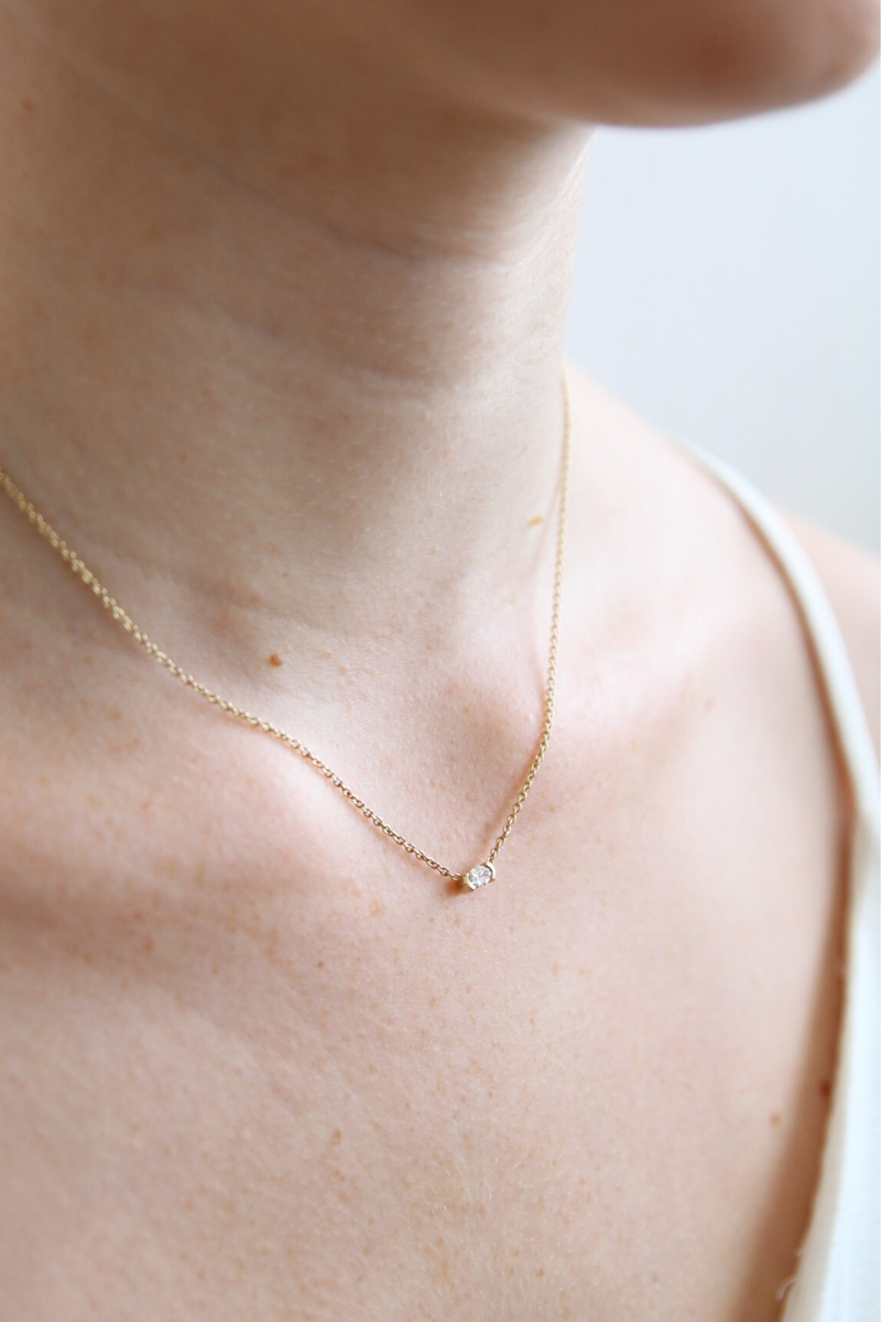 שרשרת מותק יהלום מעבדה