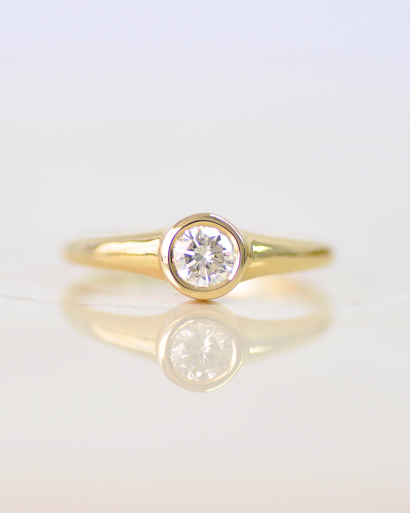 טבעת רננה יהלום מעבדה