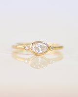 טבעת יפו יהלום מעבדה