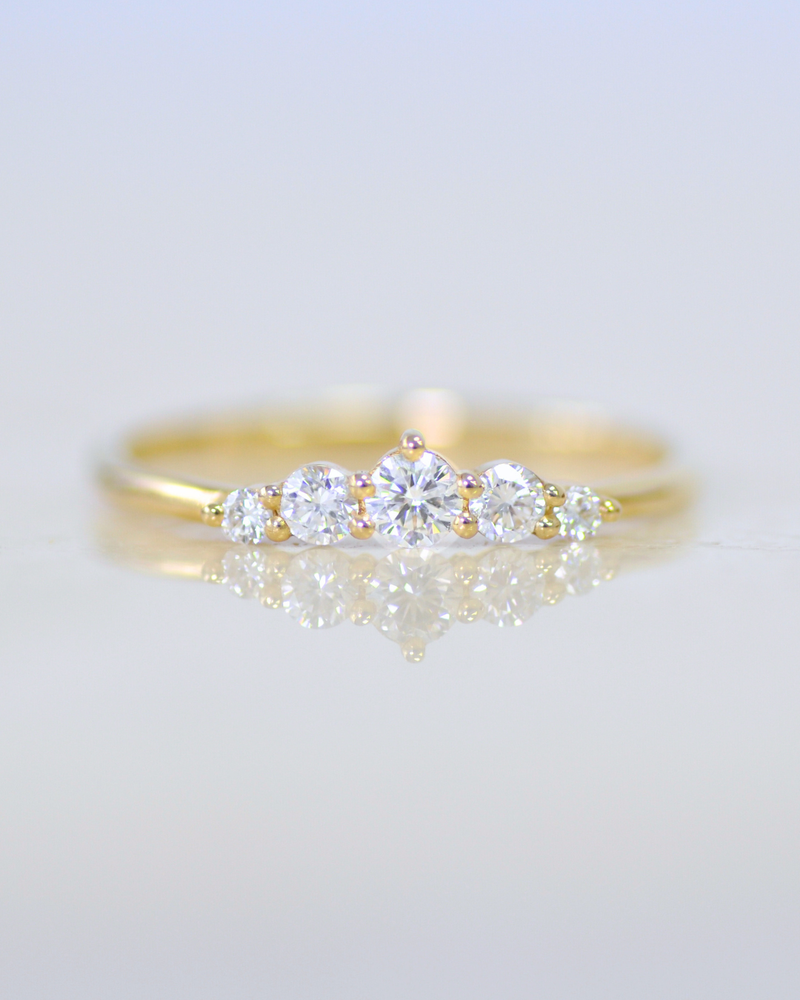 טבעת נעמי יהלומי מעבדה