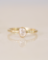 טבעת אוריה יהלומי מעבדה