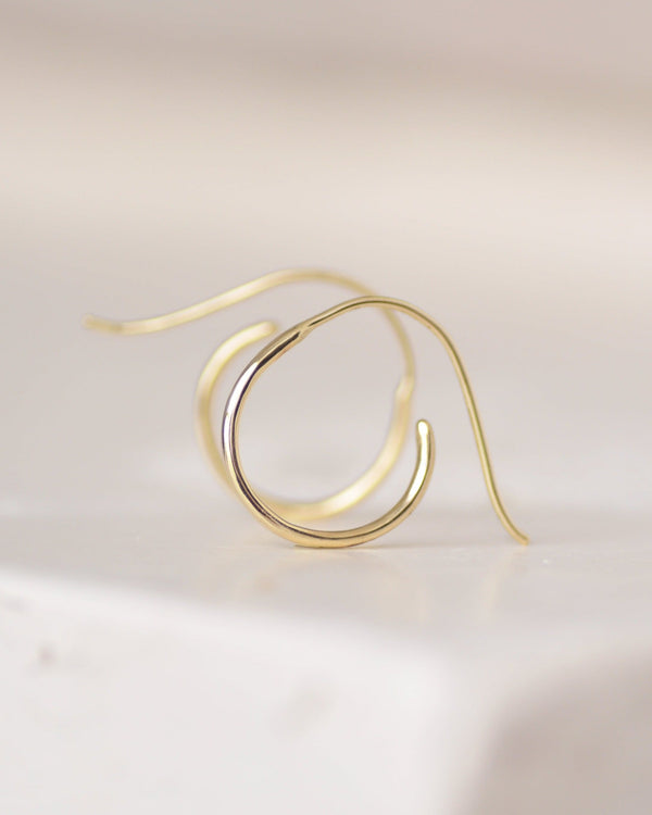 עגילי חישוק סלייד