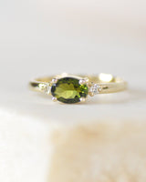 טבעת חנה טורמלין ירוקה