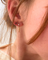 עגילי בר קינטי ויהלום