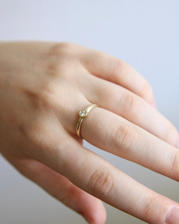 טבעת דניאל יהלום מעבדה