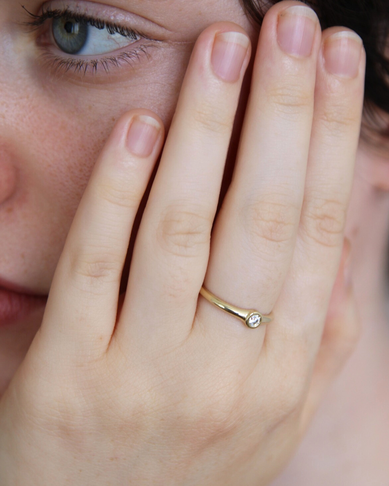 טבעת דניאל יהלום מעבדה