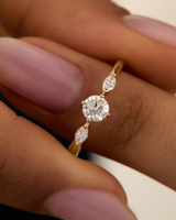 טבעת דר יהלום טבעי