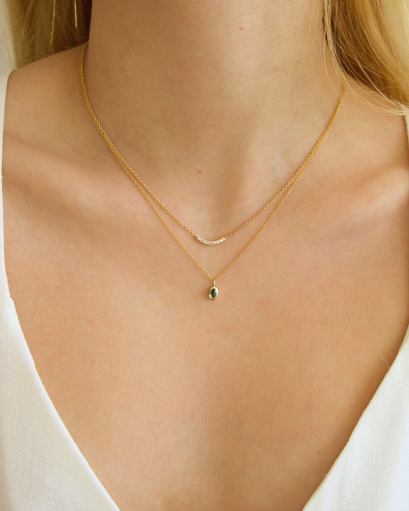 שרשרת סילבי טופז לונדון