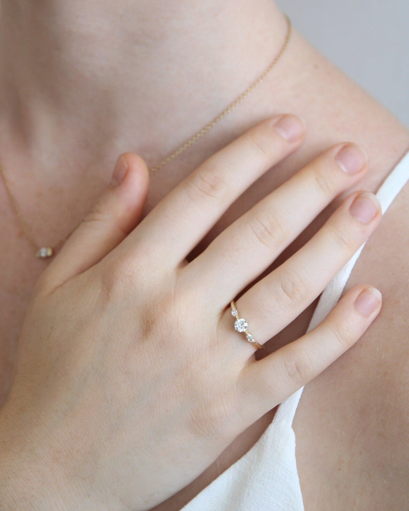 טבעת דר יהלום מעבדה