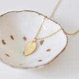 Leaf necklace (6044814934174)