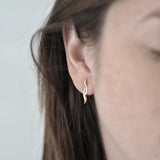 Double goldy earring (6075472085150)