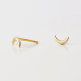 Small moon earring (6053708529822)